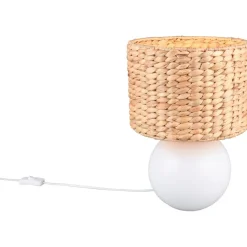 Pöytävalaisin Trio Vina 29cm E27 valkoinen/beige