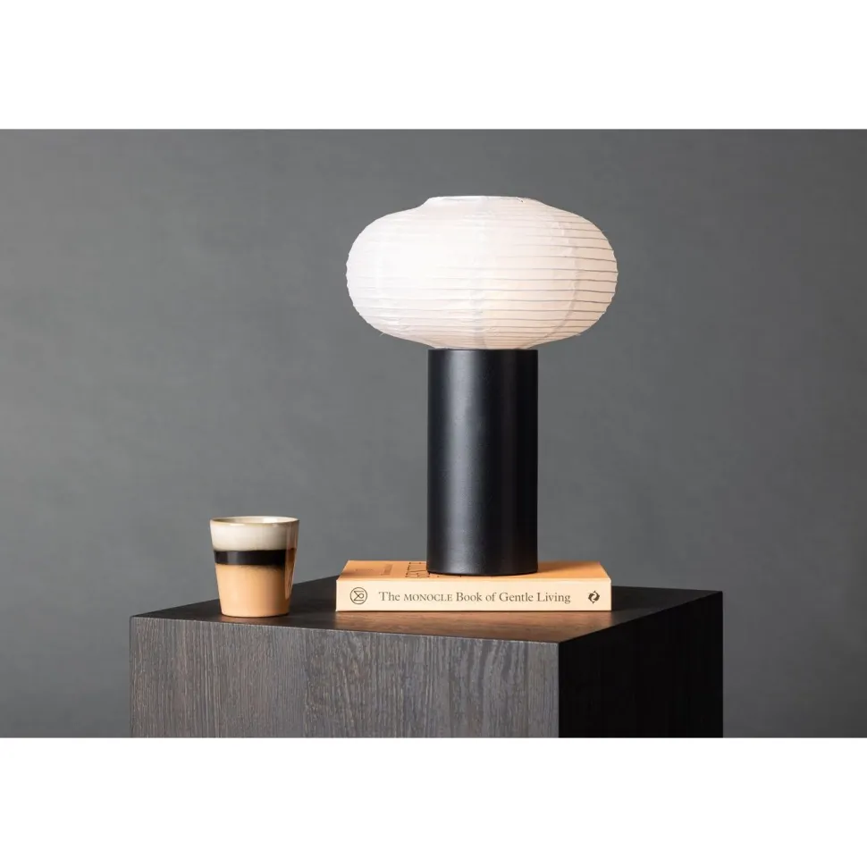 Pöytävalaisin Venture Home Hovfjället, ø25cm, musta