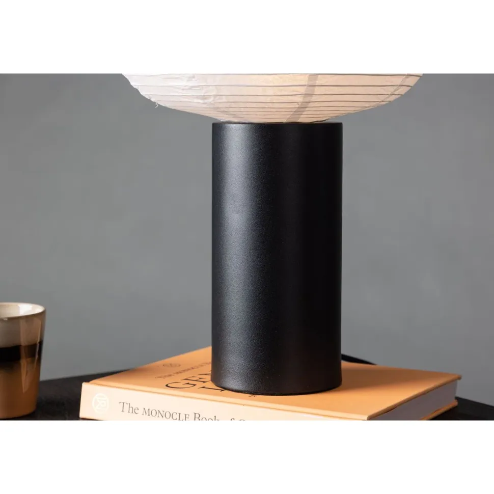 Pöytävalaisin Venture Home Hovfjället, ø25cm, musta