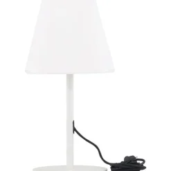 Pöytävalaisin Venture Home Moris, ulkokäyttöön, ø28x52cm, musta/valkoinen