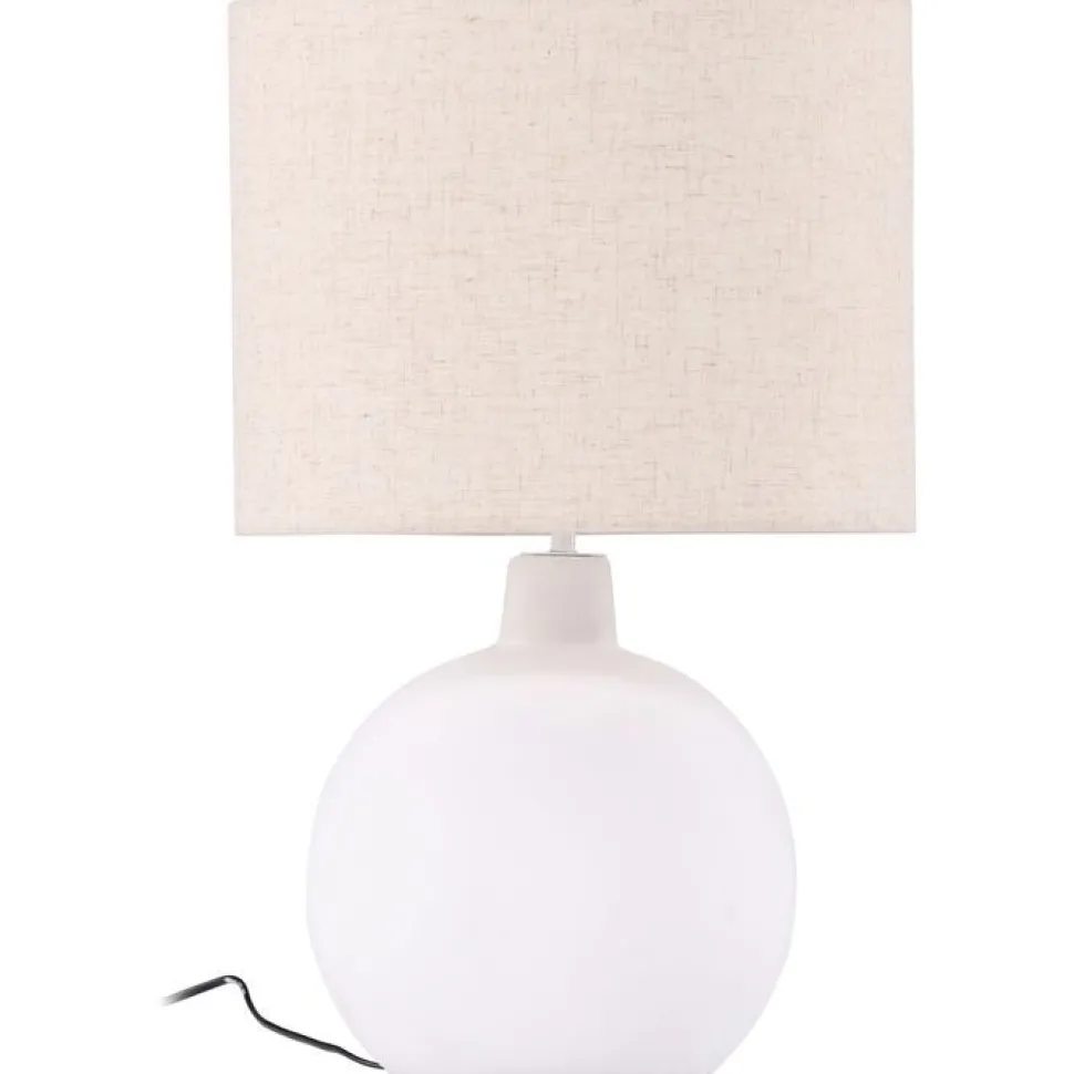 Pöytävalaisin Venture Home Torcello, 32x51cm, valkoinen/beige