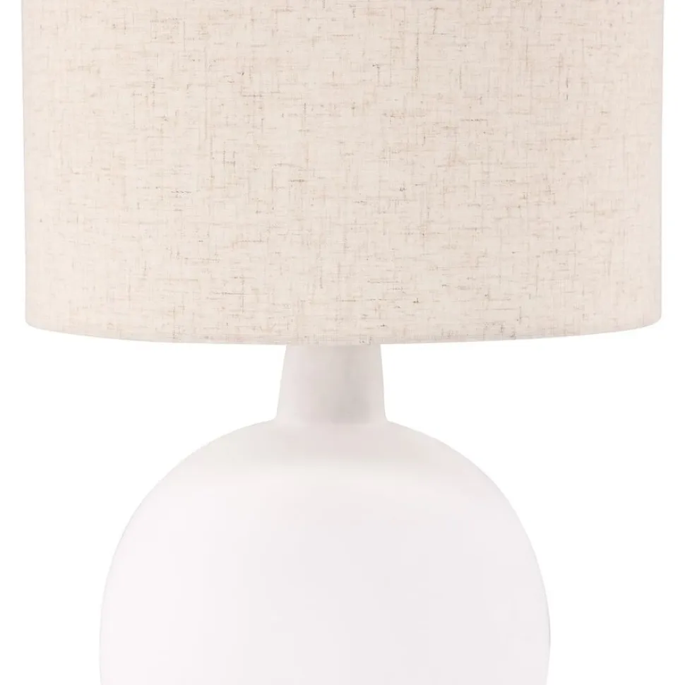 Pöytävalaisin Venture Home Torcello, 32x51cm, valkoinen/beige