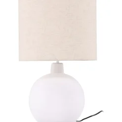 Pöytävalaisin Venture Home Torcello, 32x51cm, valkoinen/beige