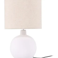 Pöytävalaisin Venture Home Torcello, 32x51cm, valkoinen/beige