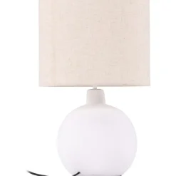 Pöytävalaisin Venture Home Torcello, 32x51cm, valkoinen/beige