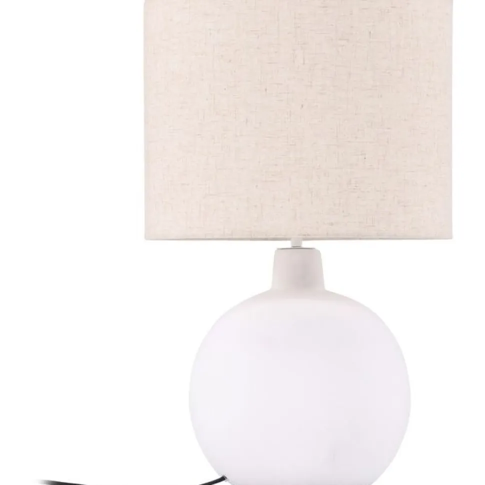 Pöytävalaisin Venture Home Torcello, 32x51cm, valkoinen/beige