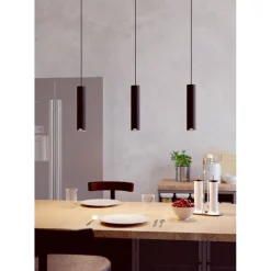 Riippuvalaisin Eglo Balamorta-z LED RGB CCT 3-osainen musta