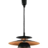 Riippuvalaisin Eglo Brenda Ø43cm musta/kupari