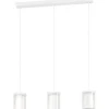 Riippuvalaisin Eglo Chiusello-z LED RGB CCT 3-osainen valkoinen