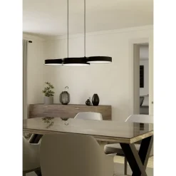Riippuvalaisin Eglo connect.z Barbano-z, 3xLED 7.3W, IP20, musta
