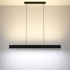 Riippuvalaisin Eglo connect.z Andreas-z, 117cm, 2xLED 19W, IP20, musta