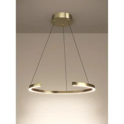 Riippuvalaisin Eglo Labonete Ø80cm 24.8W LED CCT 2200-6500K 4100lm himmennettävä IP20 kaukosäädin kulta