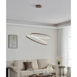 Riippuvalaisin Eglo Ruotale LED Ø55cm hiekka
