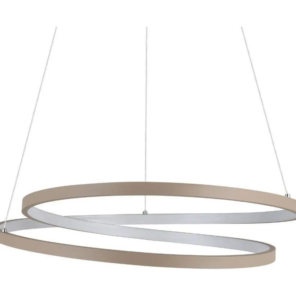 Riippuvalaisin Eglo Ruotale LED Ø55cm hiekka