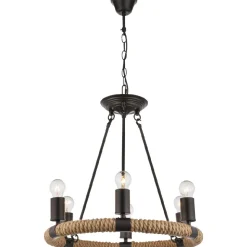 Riippuvalaisin Globo Ulleu Ø50cm 40W musta