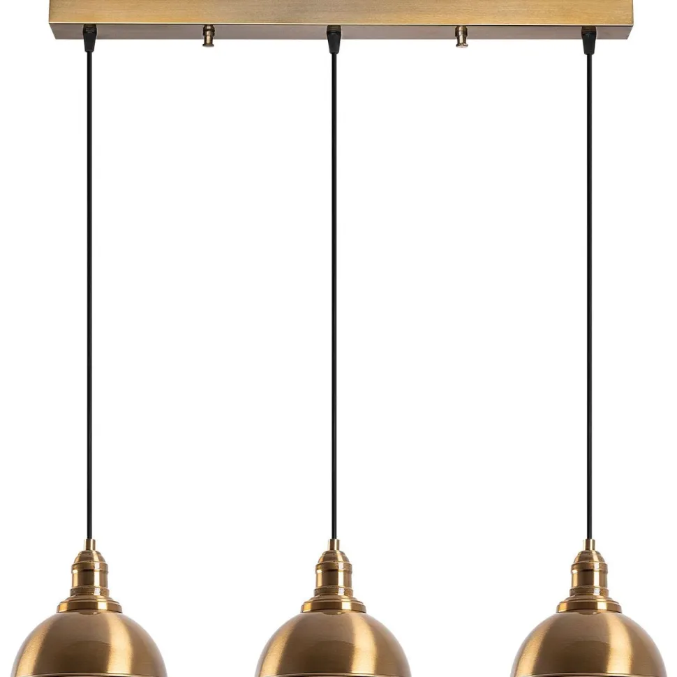 Riippuvalaisin Linento Lighting Varzan 10862, 70x21x117cm, antiikkimessinki