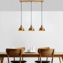 Riippuvalaisin Linento Lighting Varzan 10862, 70x21x117cm, antiikkimessinki