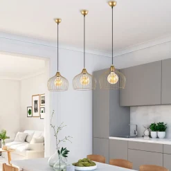 Riippuvalaisin Linento Lighting Bek, Ø30cm, säädettävä korkeus, kulta