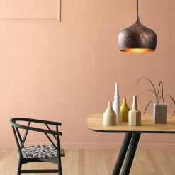 Riippuvalaisin Linento Lighting Saglam 3761, Ø28cm, kupari/kulta