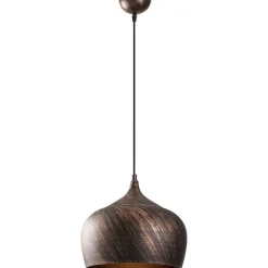 Riippuvalaisin Linento Lighting Saglam 3761, Ø28cm, kupari/kulta