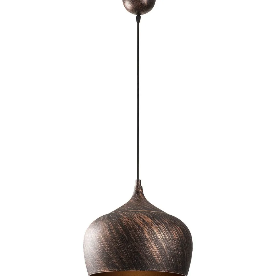 Riippuvalaisin Linento Lighting Saglam 3761, Ø28cm, kupari/kulta