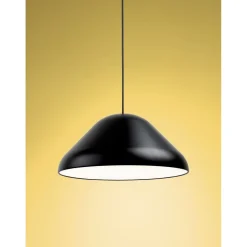 Riippuvalaisin Airam Enna 434, E27, diffuuserilla, Ø434mm, musta