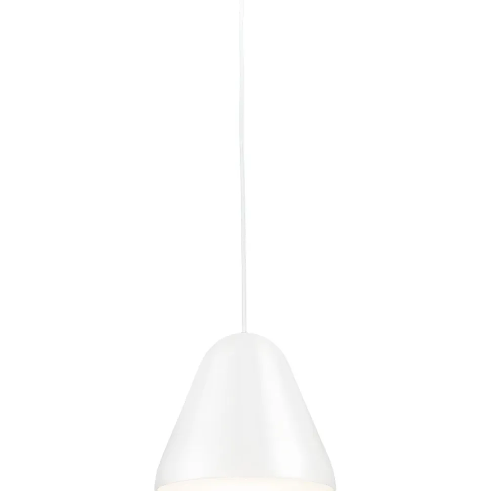 Riippuvalaisin Airam Enna 220, E27, diffuuserilla, Ø220mm, valkoinen