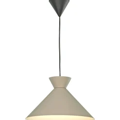 Riippuvalaisin Aneta Lighting Coni, Ø38x23cm, E27, ylös/alas, musta