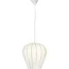 Riippuvalaisin Aneta Lighting Joy, Ø38cm, valkoinen