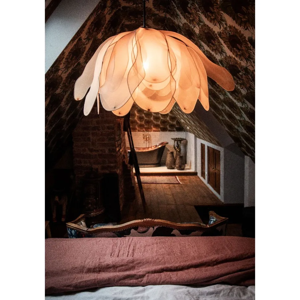 Riippuvalaisin By Rydéns Lou Lou, Ø80cm, ruusunpunainen