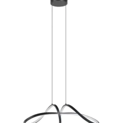 Riippuvalaisin Eglo Calarossa-z LED RGB CCT musta/valkoinen