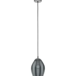 Riippuvalaisin Eglo Crystal&Design Estanys savunharmaa
