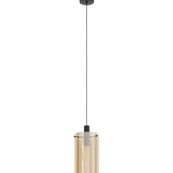 Riippuvalaisin Eglo Crystal&Design Polverara musta/meripihka