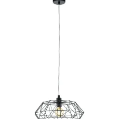 Riippuvalaisin Eglo Vintage Carlton 2 Ø45,5cm musta