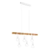 Riippuvalaisin Eglo Vintage Townshend 6x60W 100x1100x1000 mm E27 IP20 valkoinen/ruskea