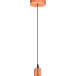 Riippuvalaisin Eglo Yorth Ø10cm harjattu kupari