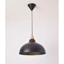 Riippuvalaisin FocusLight Alma Ø35.5cm, E27, musta