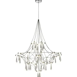 Riippuvalaisin FocusLight Glamour Ø60cm kromi