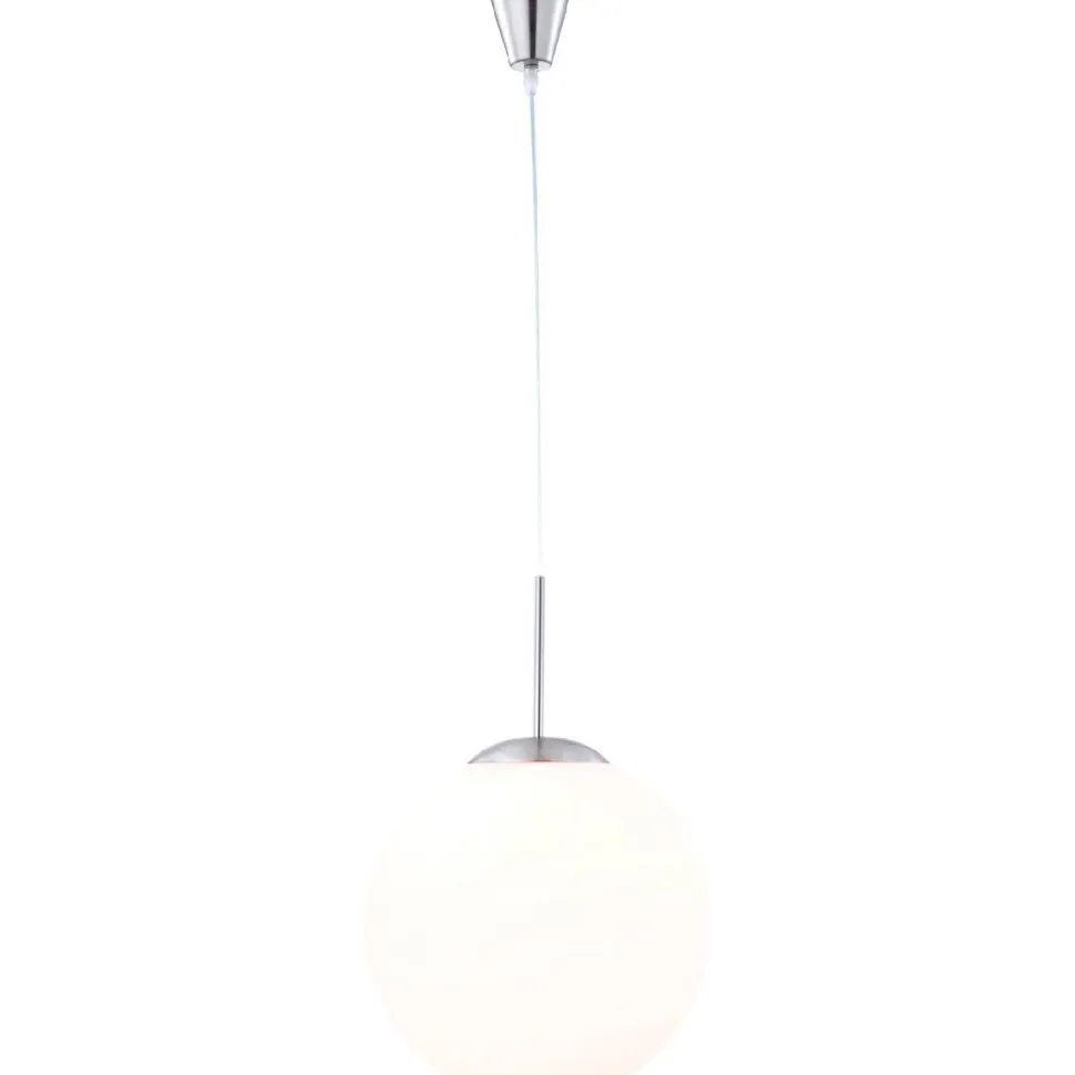 Riippuvalaisin Globo Balla Ø30cm 60W mattanikkeli
