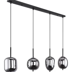 Riippuvalaisin Globo Blacky 100 cm savunharmaa/musta