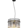 Riippuvalaisin Globo Gorley 40cm, 1xE27, musta/savu