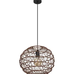 Riippuvalaisin Globo Senni 39cm, ruskea, 1xE27