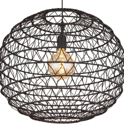 Riippuvalaisin Globo Senni 59cm, tummanruskea, 1xE27