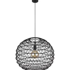 Riippuvalaisin Globo Senni 59cm, tummanruskea, 1xE27