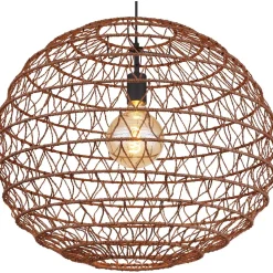 Riippuvalaisin Globo Senni 59cm, tummanruskea, 1xE27