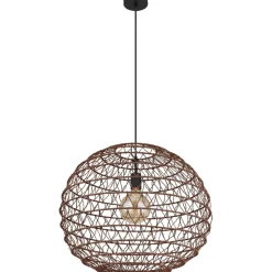 Riippuvalaisin Globo Senni 59cm, tummanruskea, 1xE27