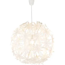 Riippuvalaisin Globo Stella Ø60cm 60W valkoinen