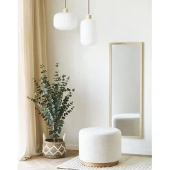 Riippuvalaisin House Nordic Argalo, ø20cm, E27, 40W, valkoinen/puu