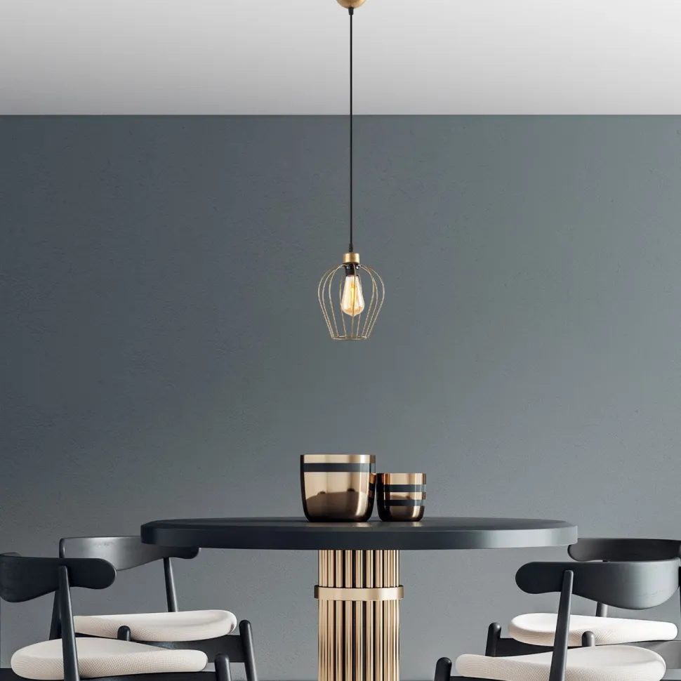Riippuvalaisin Linento Lighting Armut-6677, Ø20cm, kulta