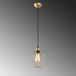 Riippuvalaisin Linento Lighting Armut-6677, Ø20cm, kulta